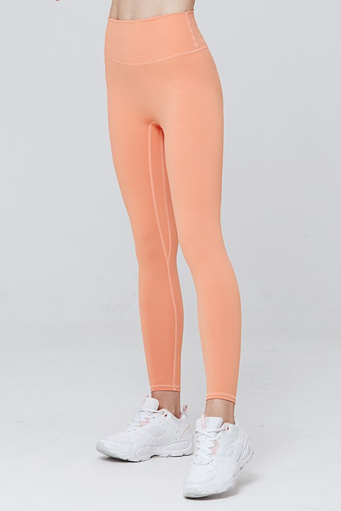[AIRLAWLESS] CLWP9112 Daily Free Leggings Juicy Orange, Yoga Pants, Workout Pants For Women _ Made in KOREA